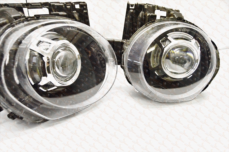 Bi Led cветодиодные фары Nissan Juke